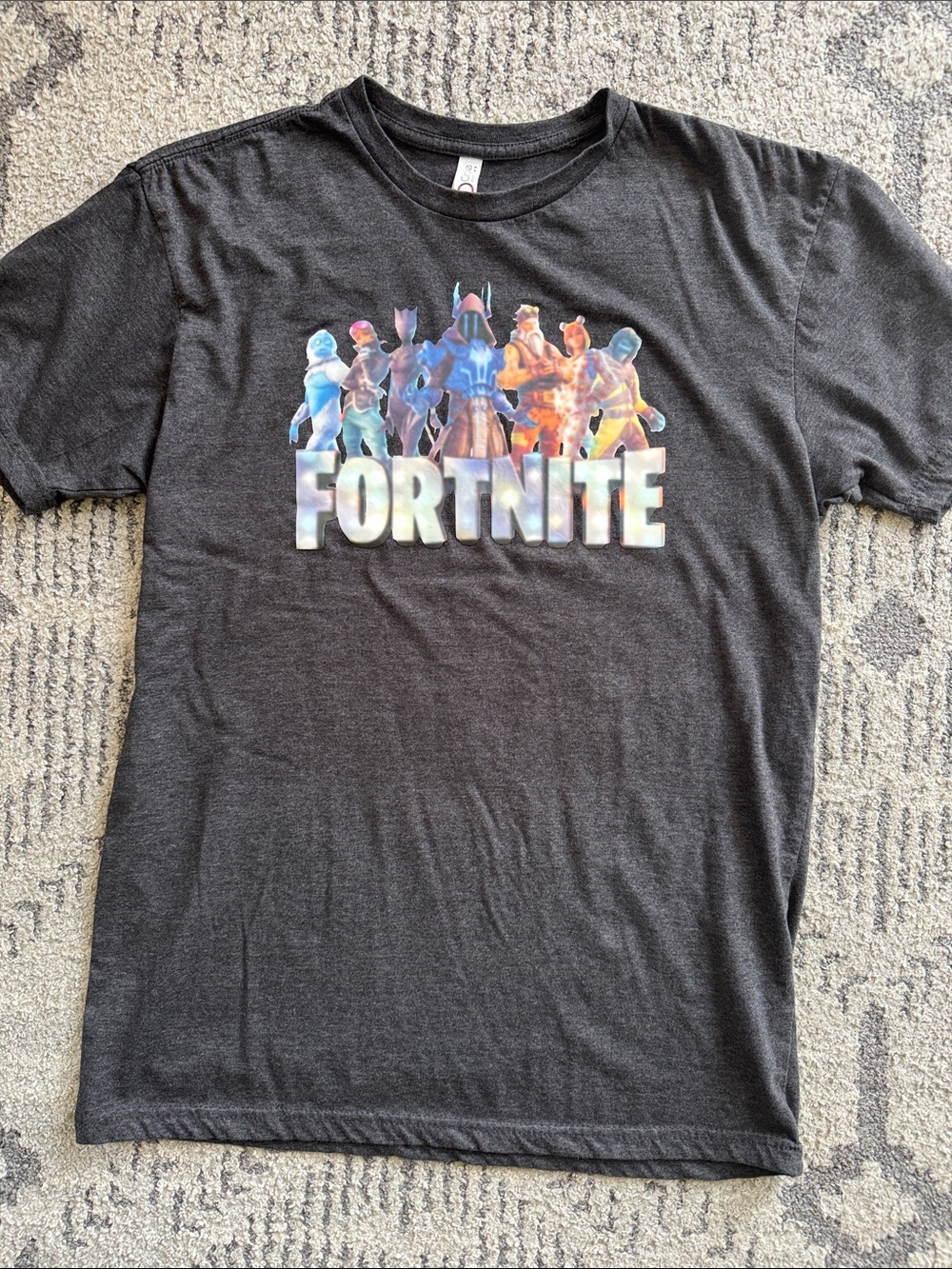 Fortnite Black Short Sleeve Graphic Tee